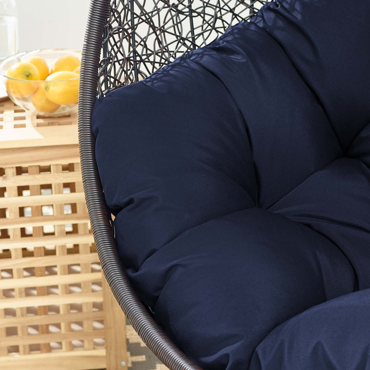 Chrysalis Swing Alfresco Lounge Chair, Navy