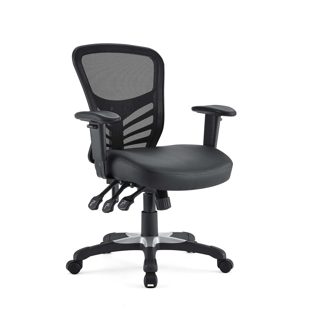 Montra Eco-Leather Office Chair, Black