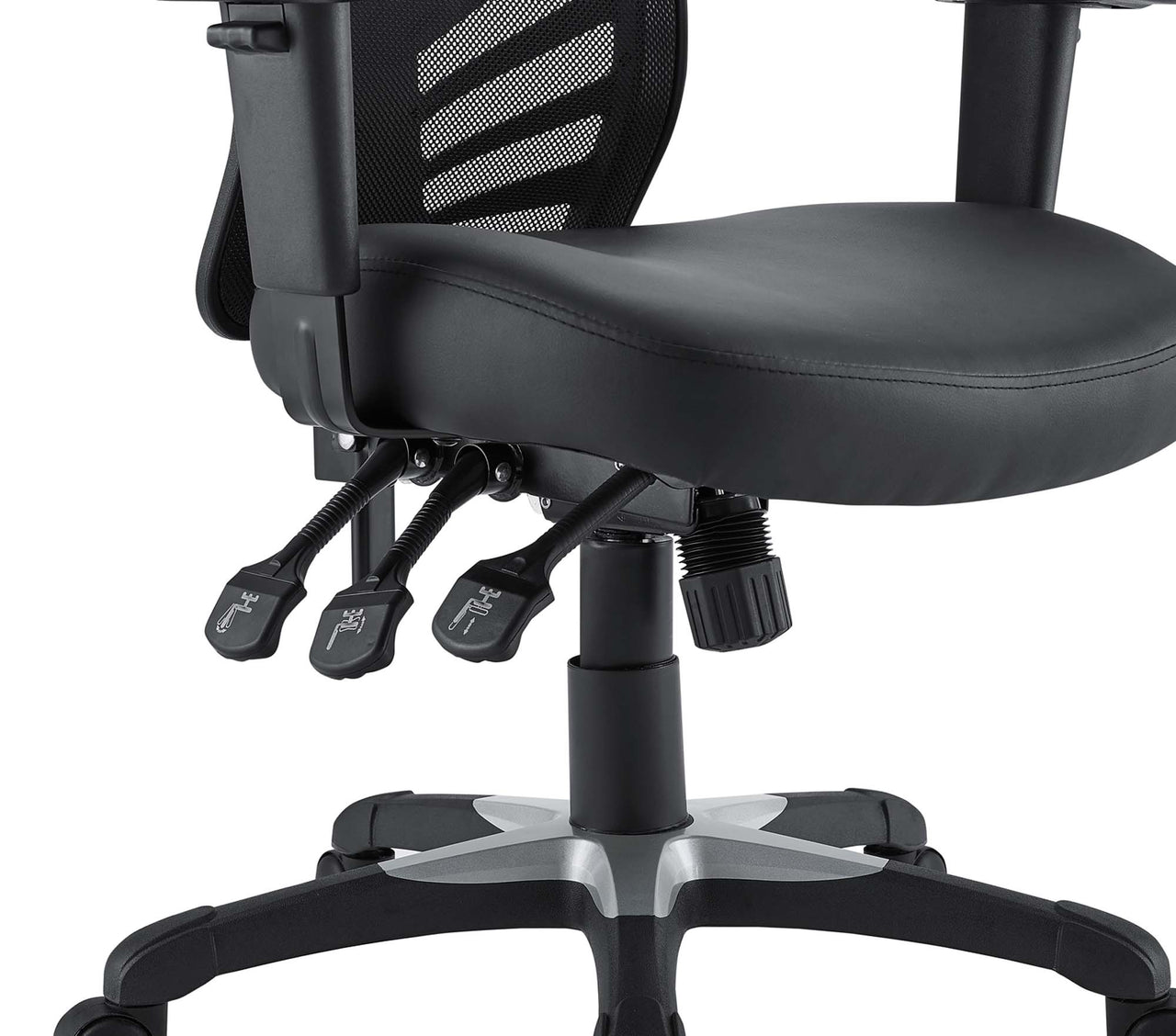 Montra Eco-Leather Office Chair, Black