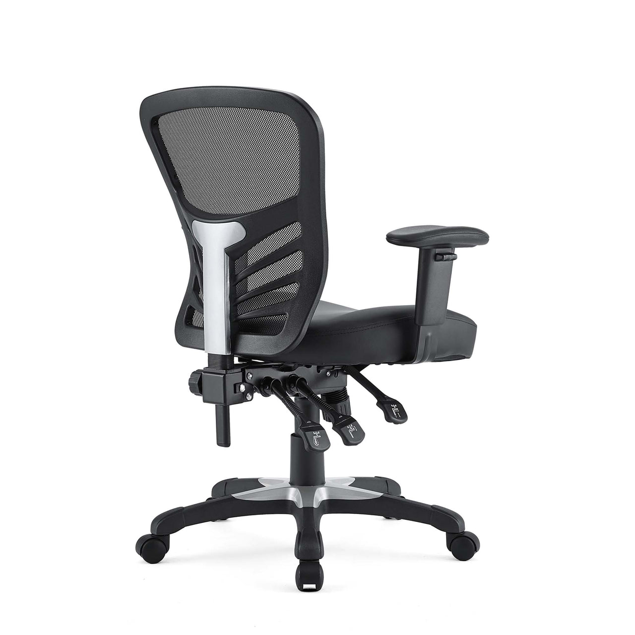 Montra Eco-Leather Office Chair, Black