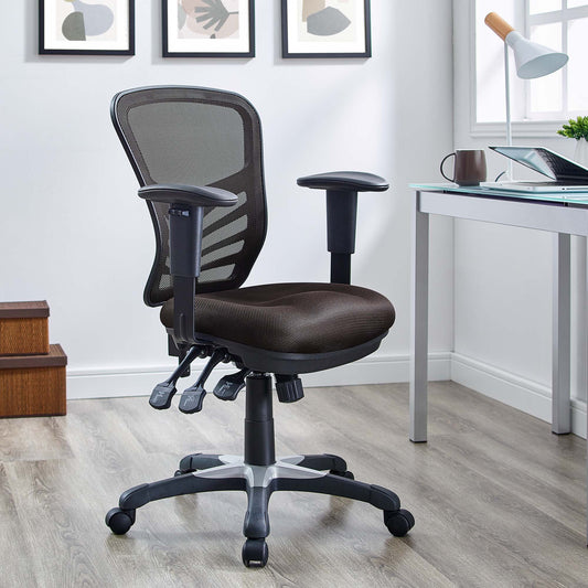 Montra Breathable Office Chair, Brown