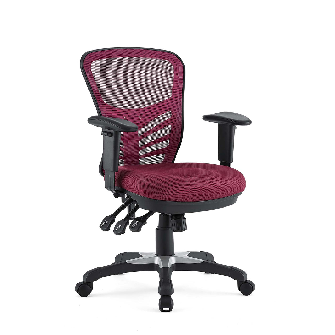 Montra Breathable Office Chair, Red