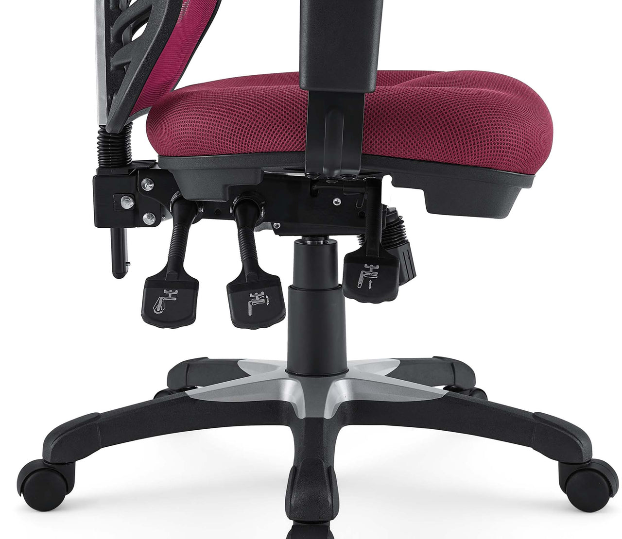 Montra Breathable Office Chair, Red