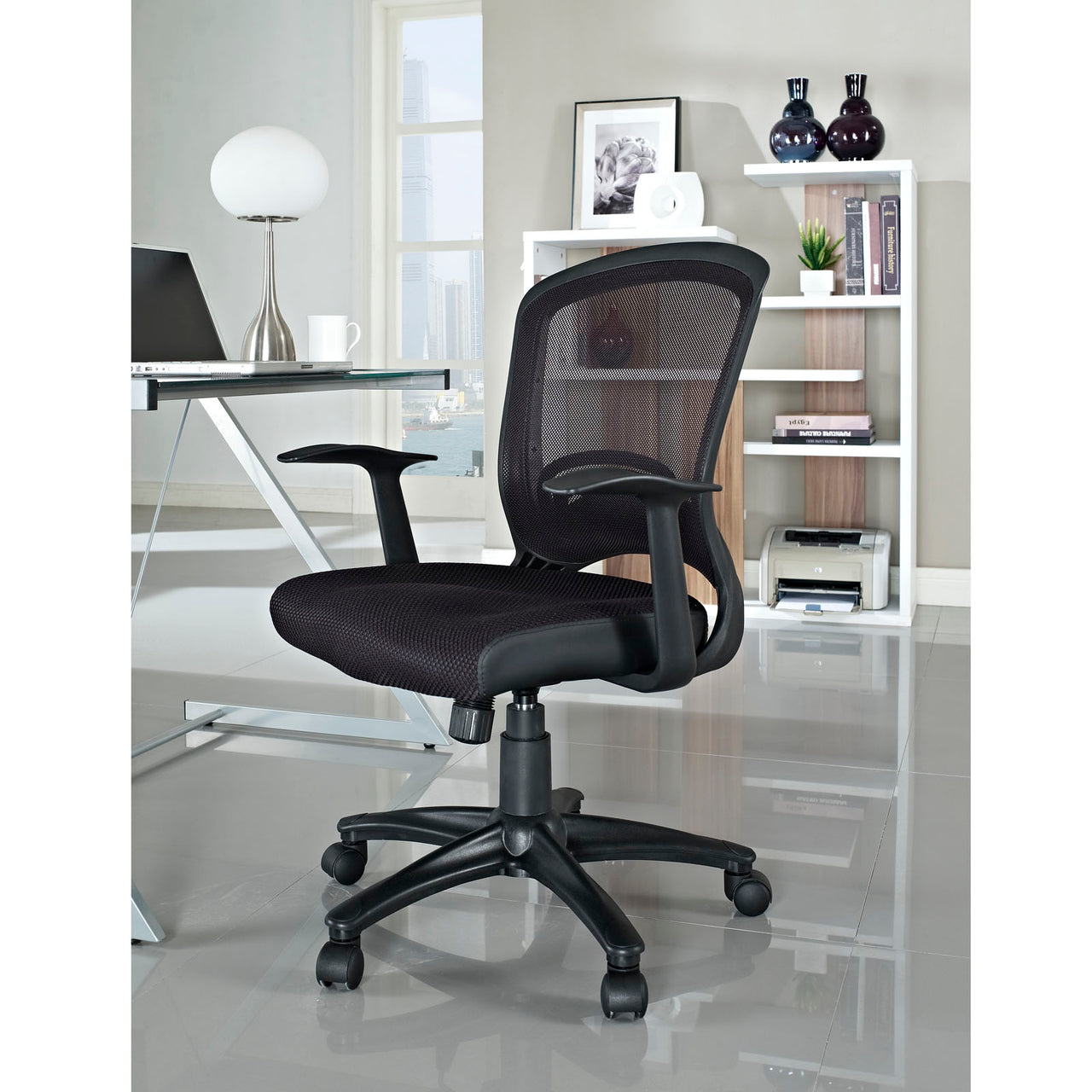 Brionne Office Chair, Black