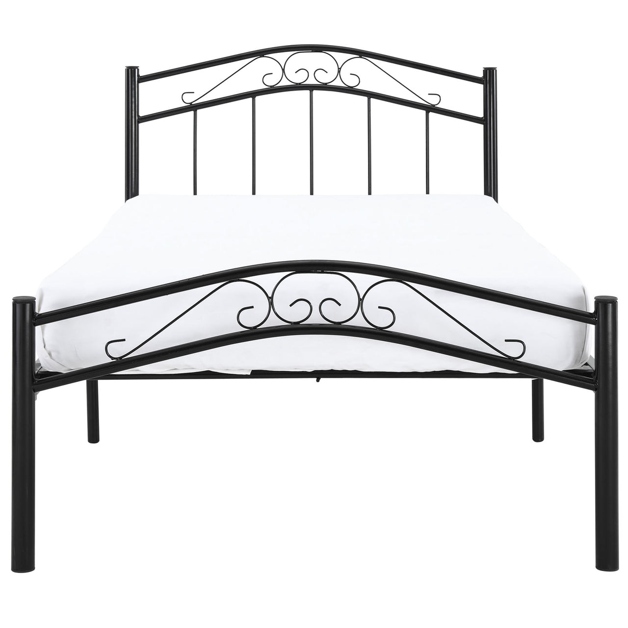Myrren Twin Bed, Black