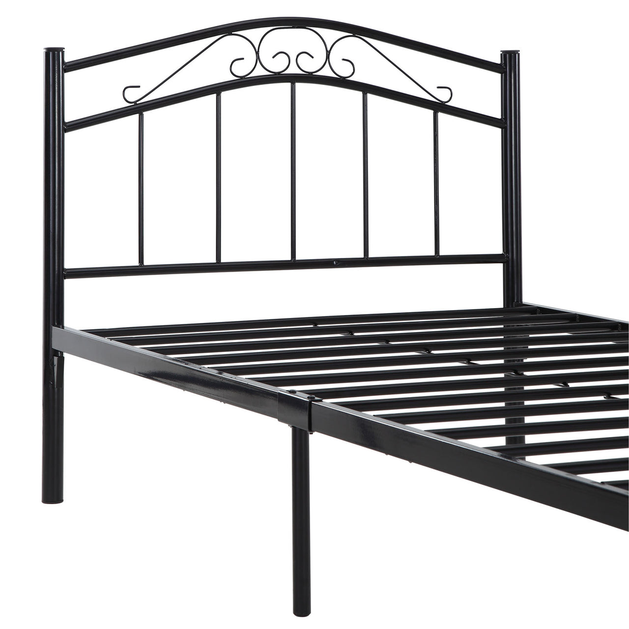 Myrren Twin Bed, Black