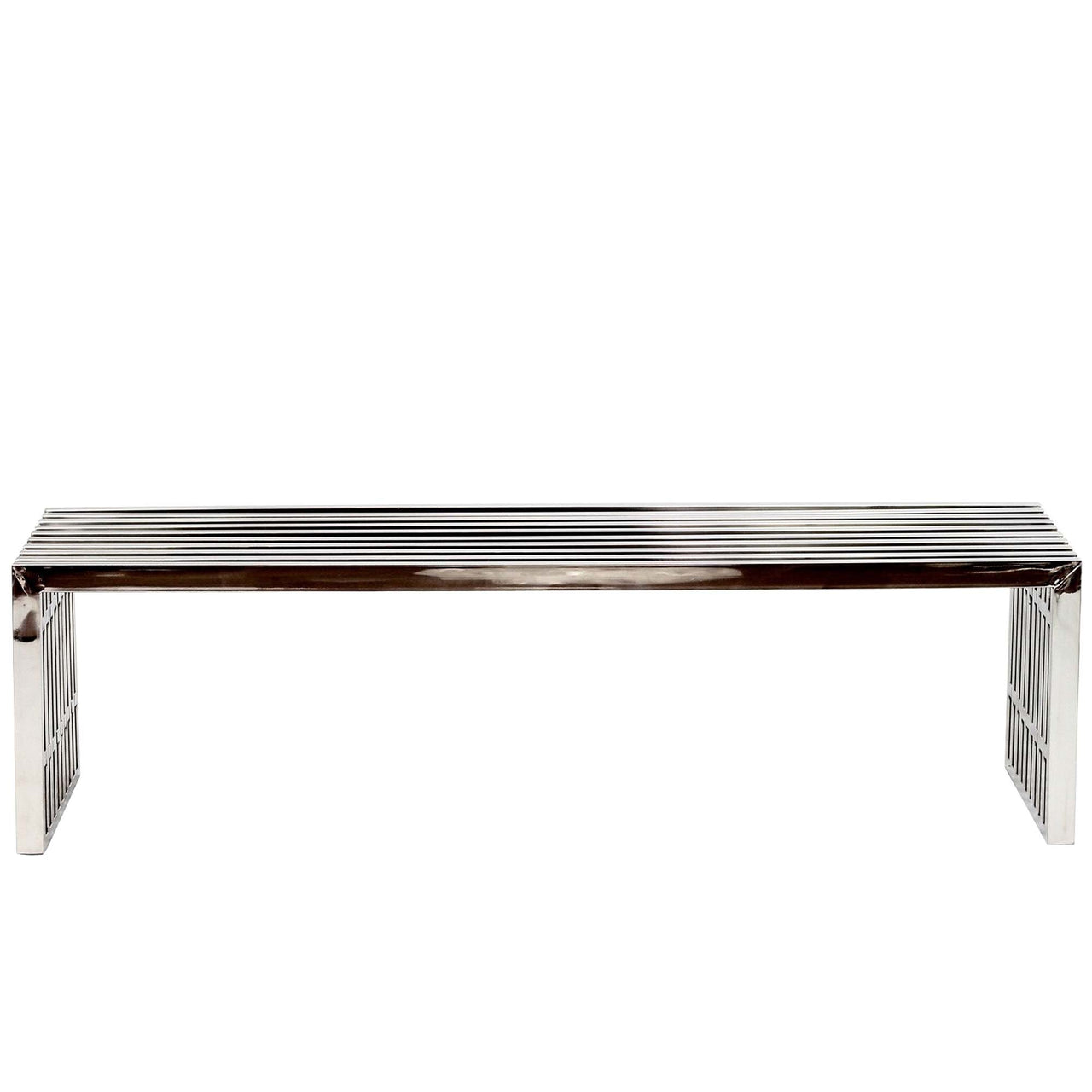 Gridiron Benches Set of 3, Silver