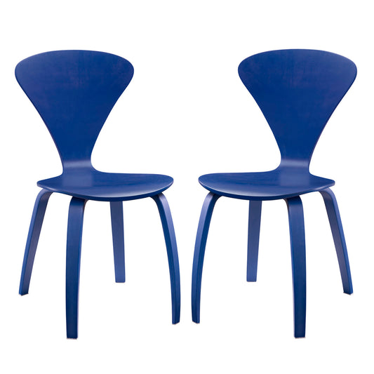 Whirpool Dining Chair Set of 2, Blue