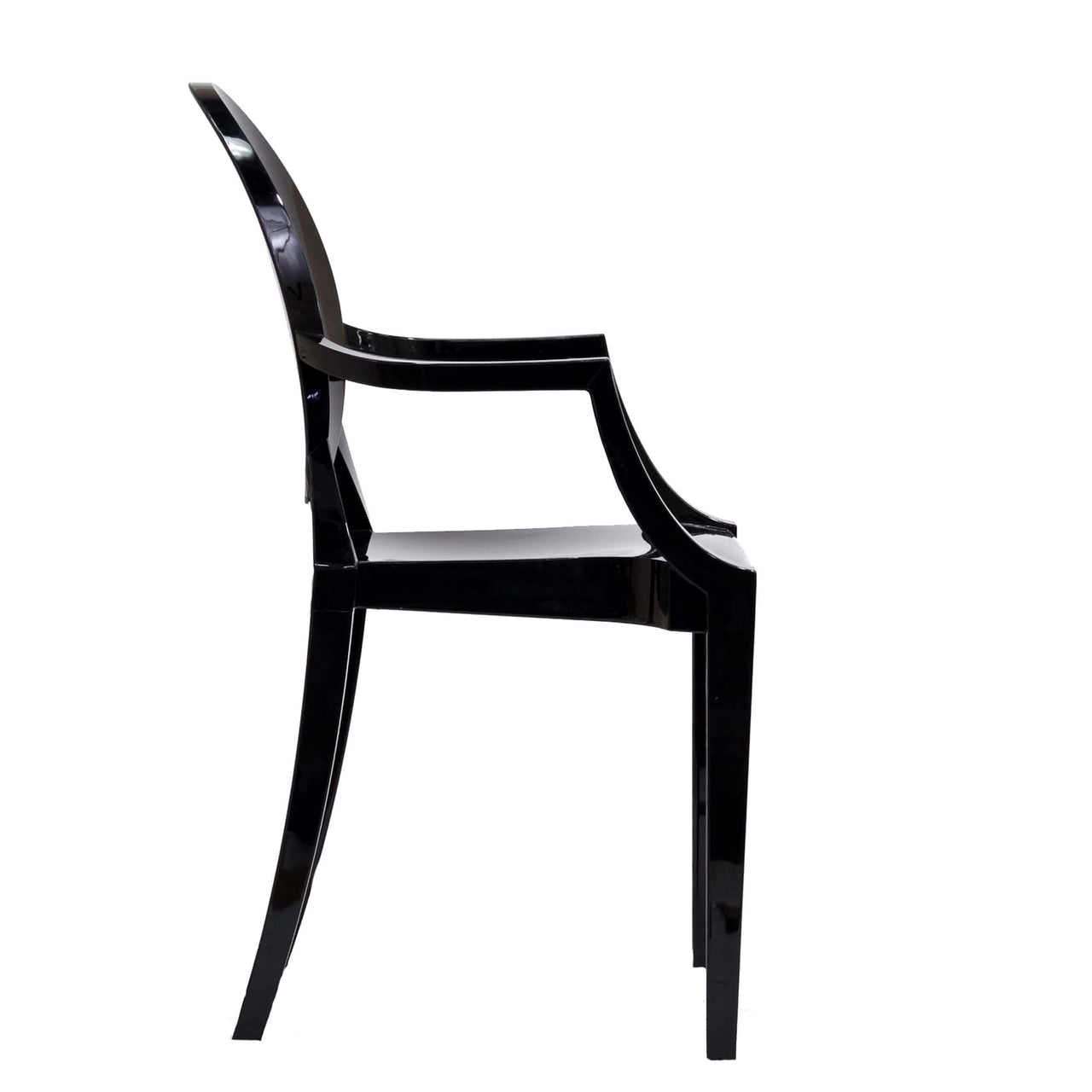 Elysian Indoor | Outdoor Dining Armchairs Set of 2, Black