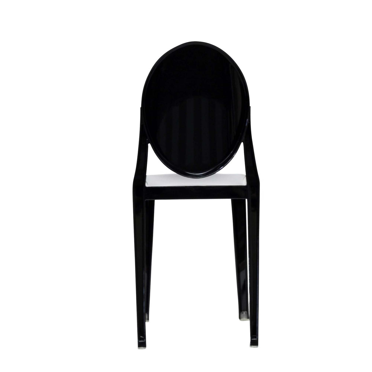 Elysian Indoor | Outdoor Dining Chair Set of 2, Black