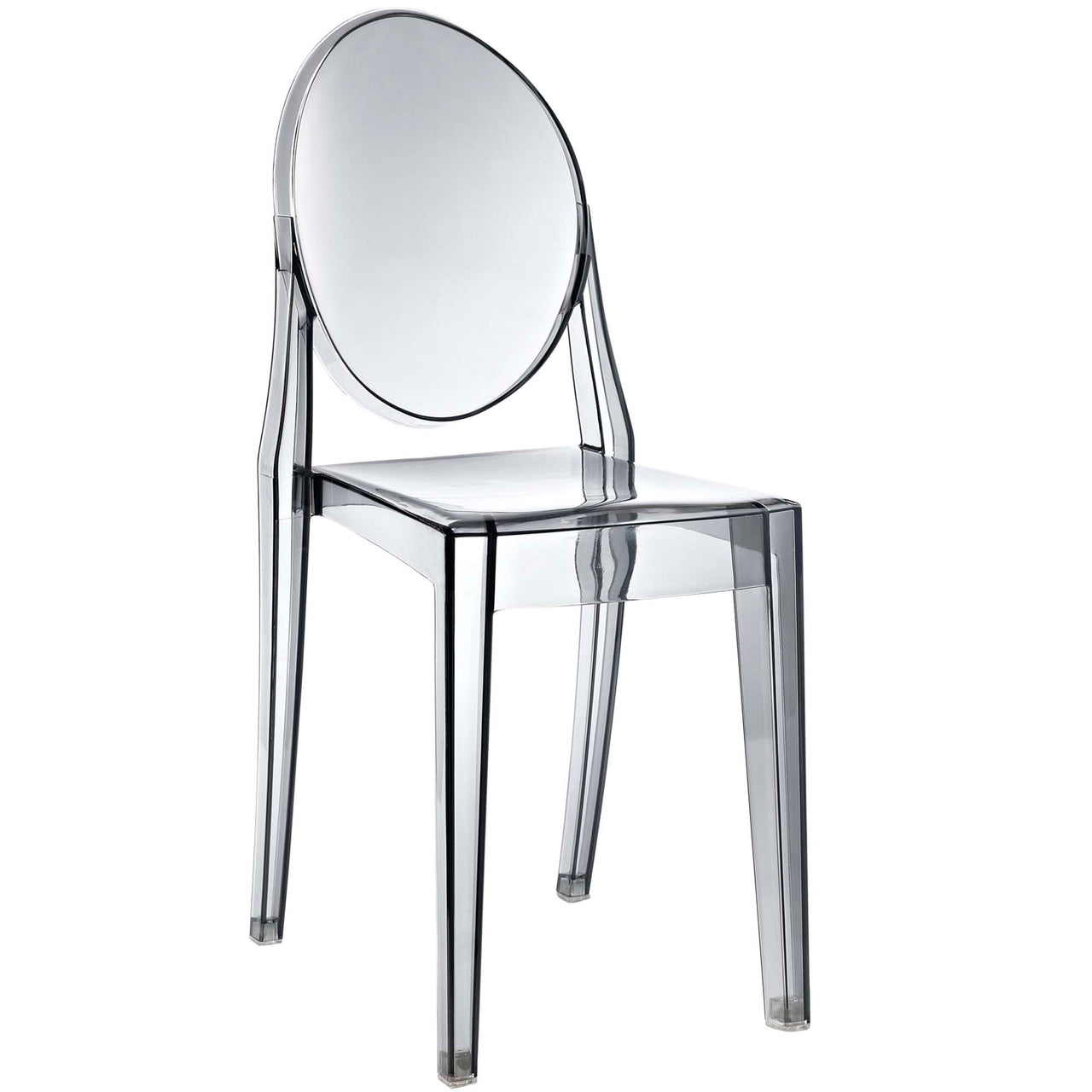 Elysian Indoor | Outdoor Dining Chair Set of 2, Smoke