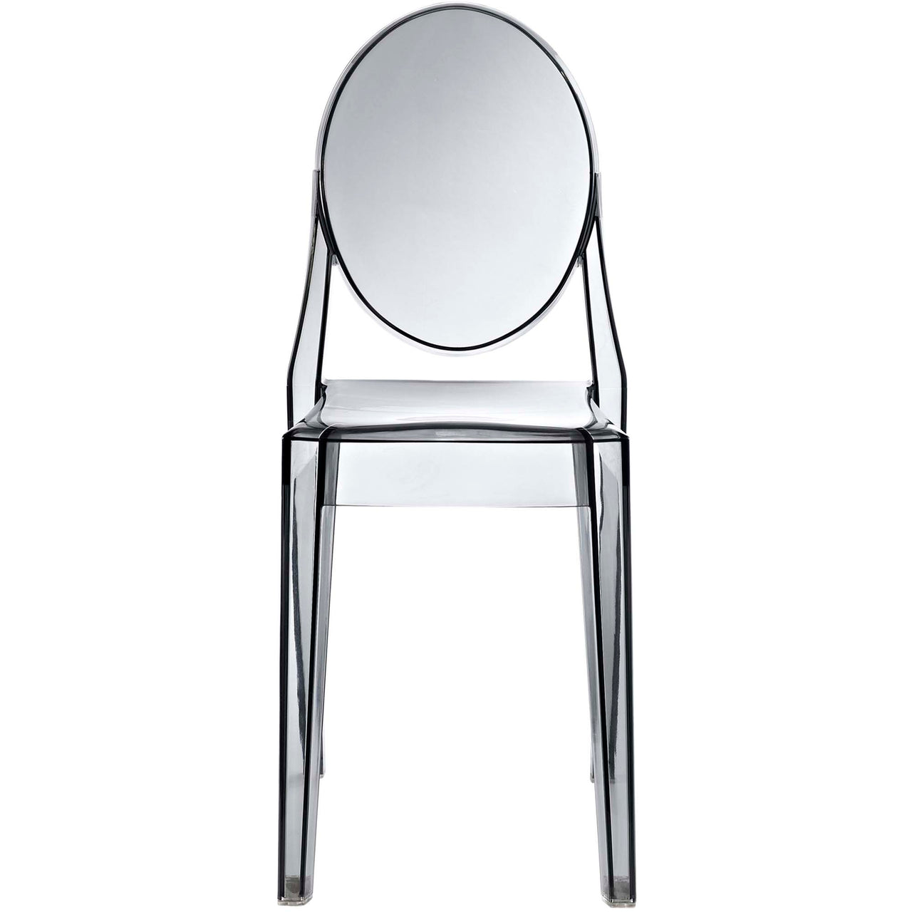 Elysian Indoor | Outdoor Dining Chair Set of 2, Smoke