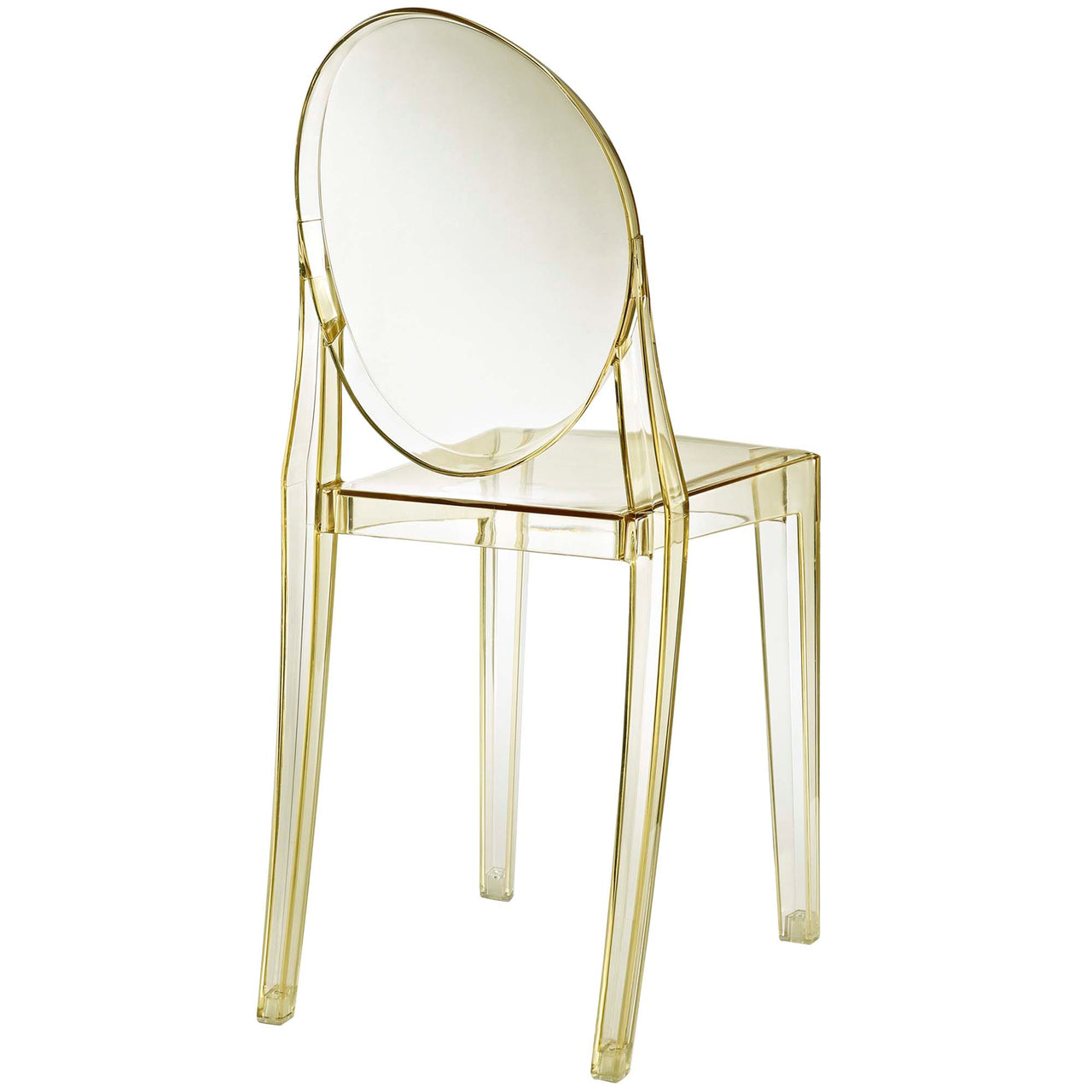 Elysian Indoor | Outdoor Dining Chair Set of 2, Yellow