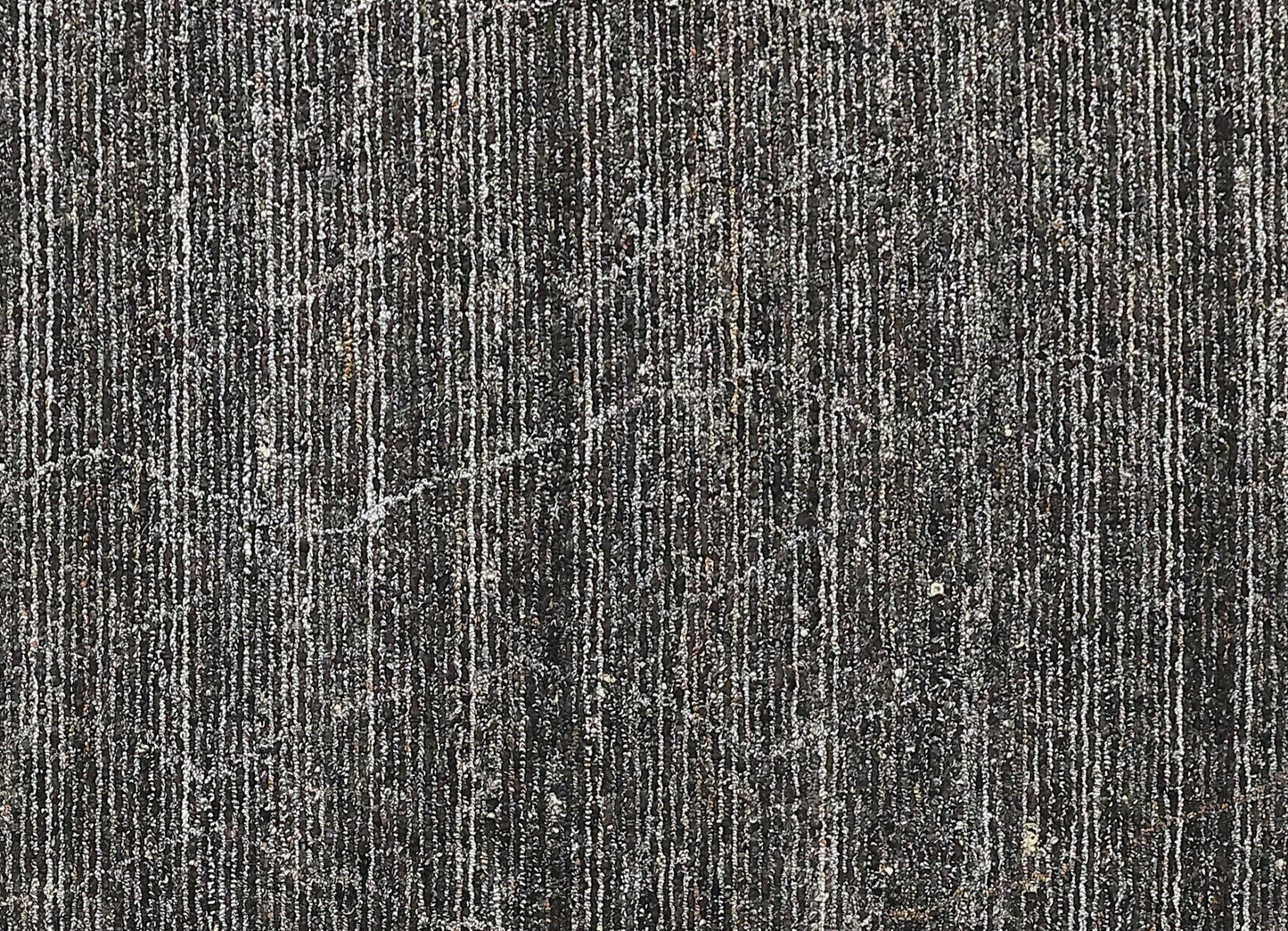 Finite Mosaics, Neutral Haze Area Rug, Charcoal & Coffee