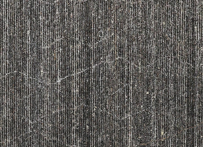 Finite Mosaics, Neutral Haze Area Rug, Charcoal & Coffee