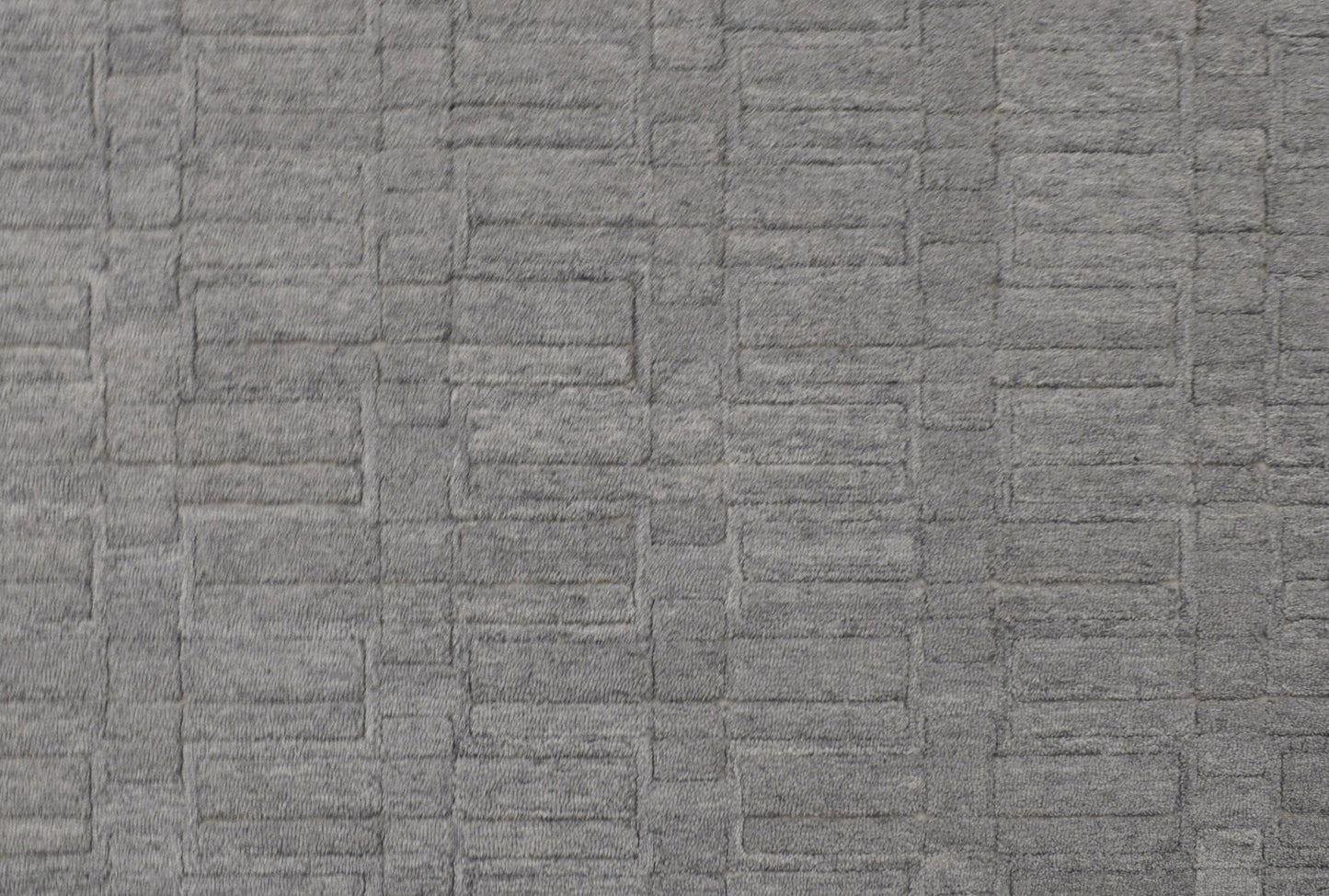 Finite Mosaics, Castle Brick Area Rug, Silver & Gray