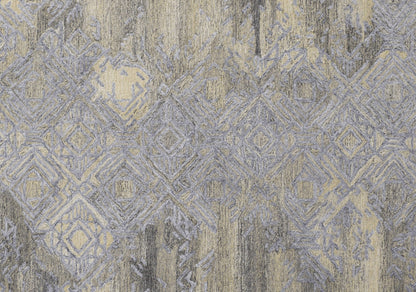 Finite Mosaics, Twilight Spell Area Rug, Beige & Gray