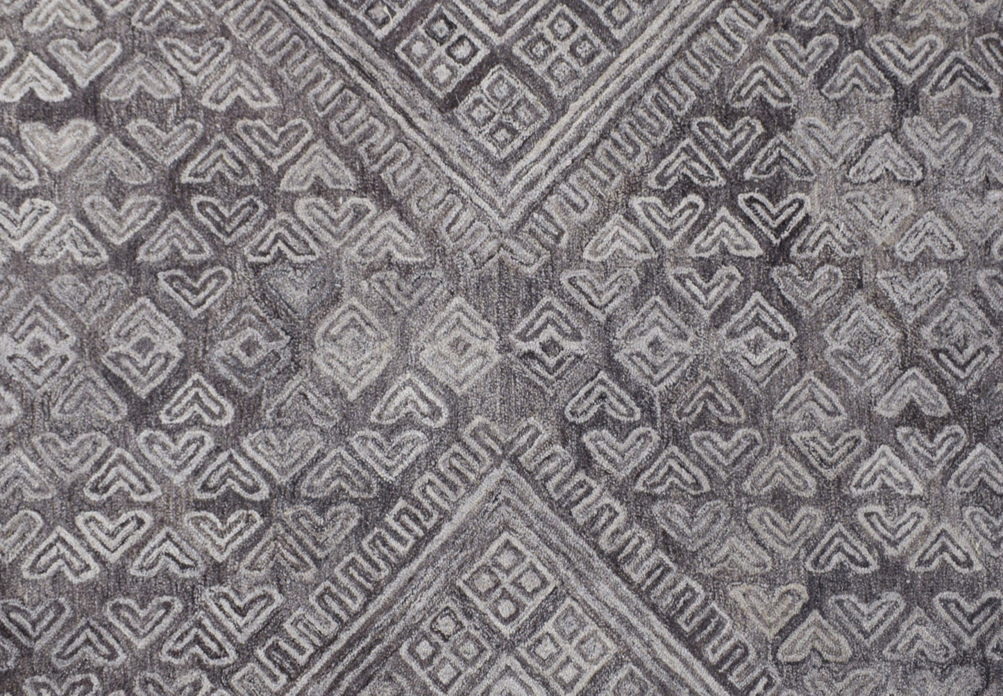 Finite Mosaics, Wayward Area Rug, Coffee & Silver