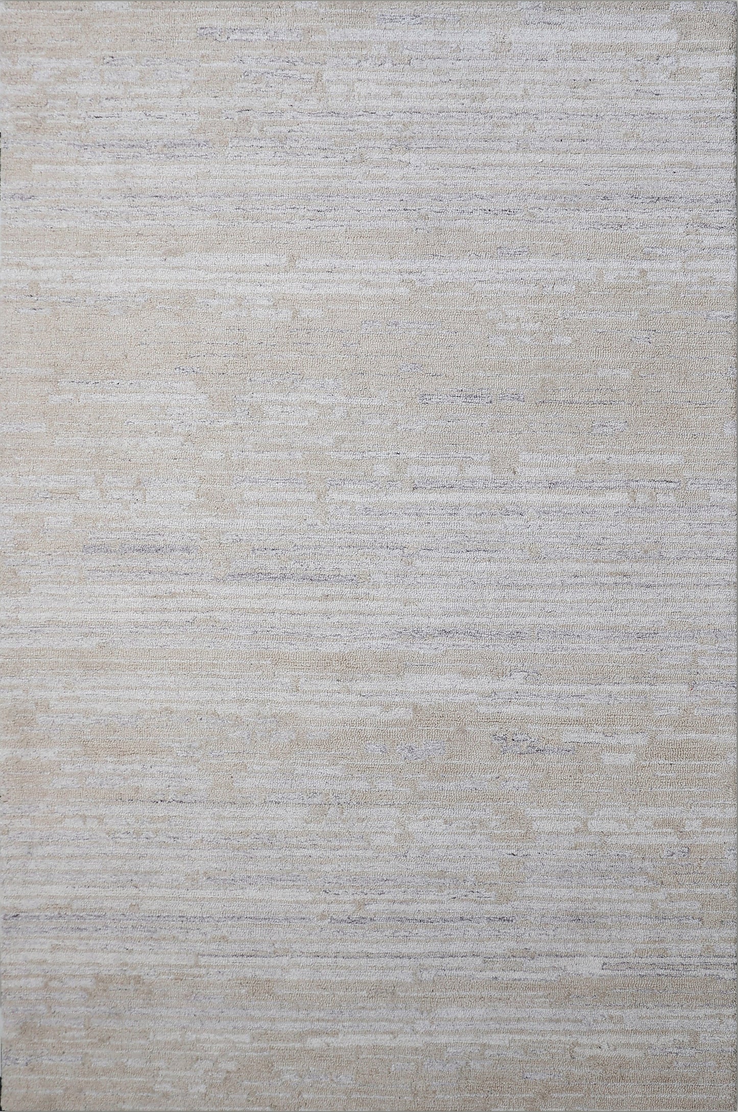Finite Mosaics, Signal Interference Area Rug, Beige