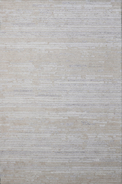 Finite Mosaics, Signal Interference Area Rug, Beige