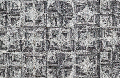 Finite Mosaics, Enchantment Area Rug, Coffee & Beige