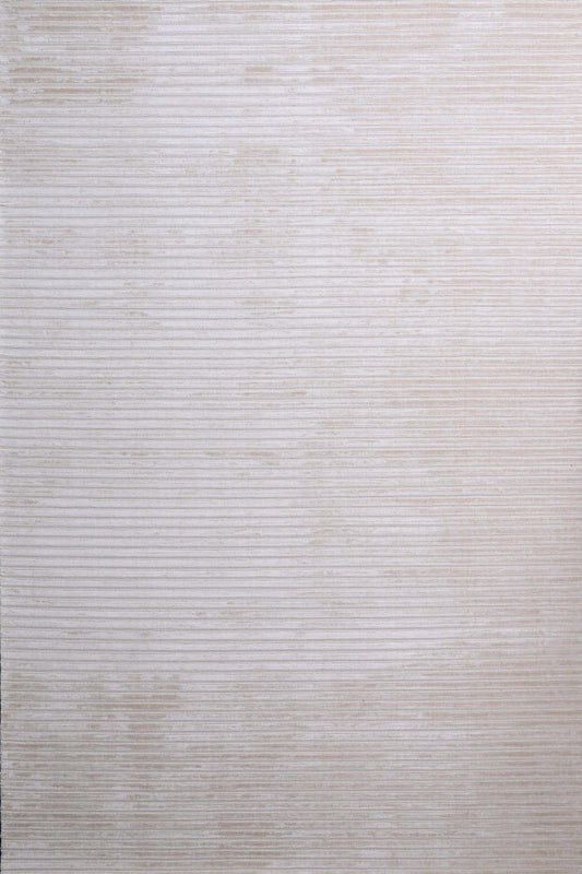 Finite Mosaics, Pure Linearity Area Rug, Ivory