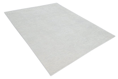 Finite Mosaics, Subliminal Illusion Area Rug, White