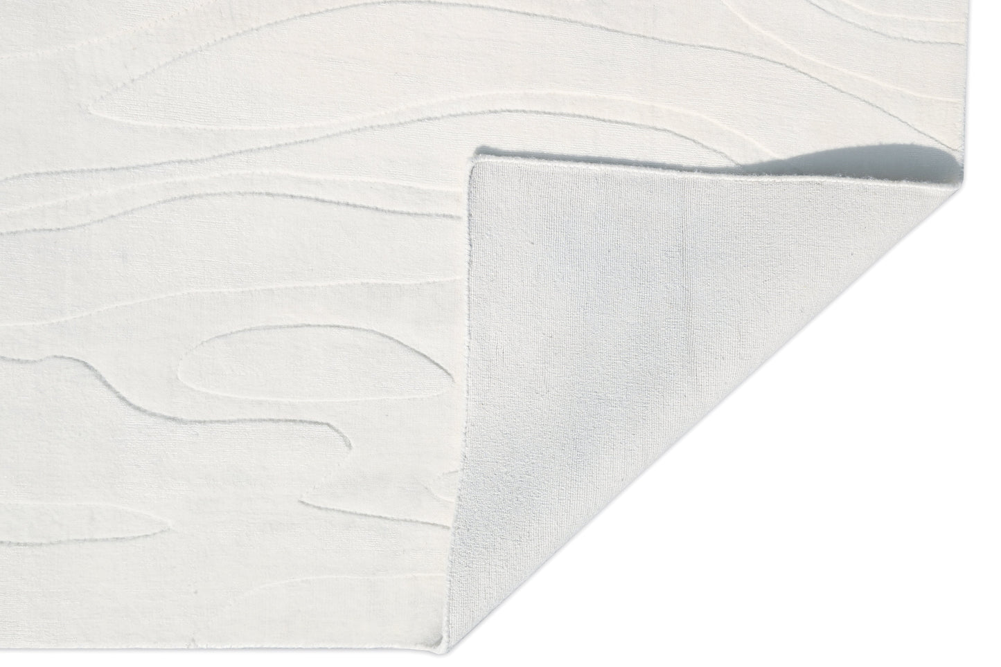 Finite Mosaics, Enigmatic Illusion Area Rug, White