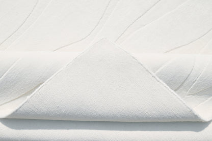 Finite Mosaics, Enigmatic Illusion Area Rug, White