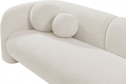89” Boucle Fabric Upholstered Cynthia Sofa