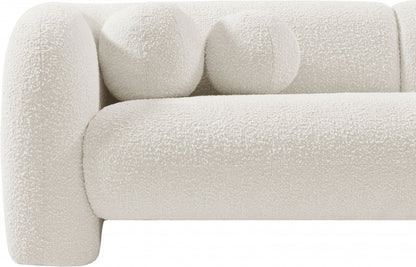 89” Boucle Fabric Upholstered Cynthia Sofa