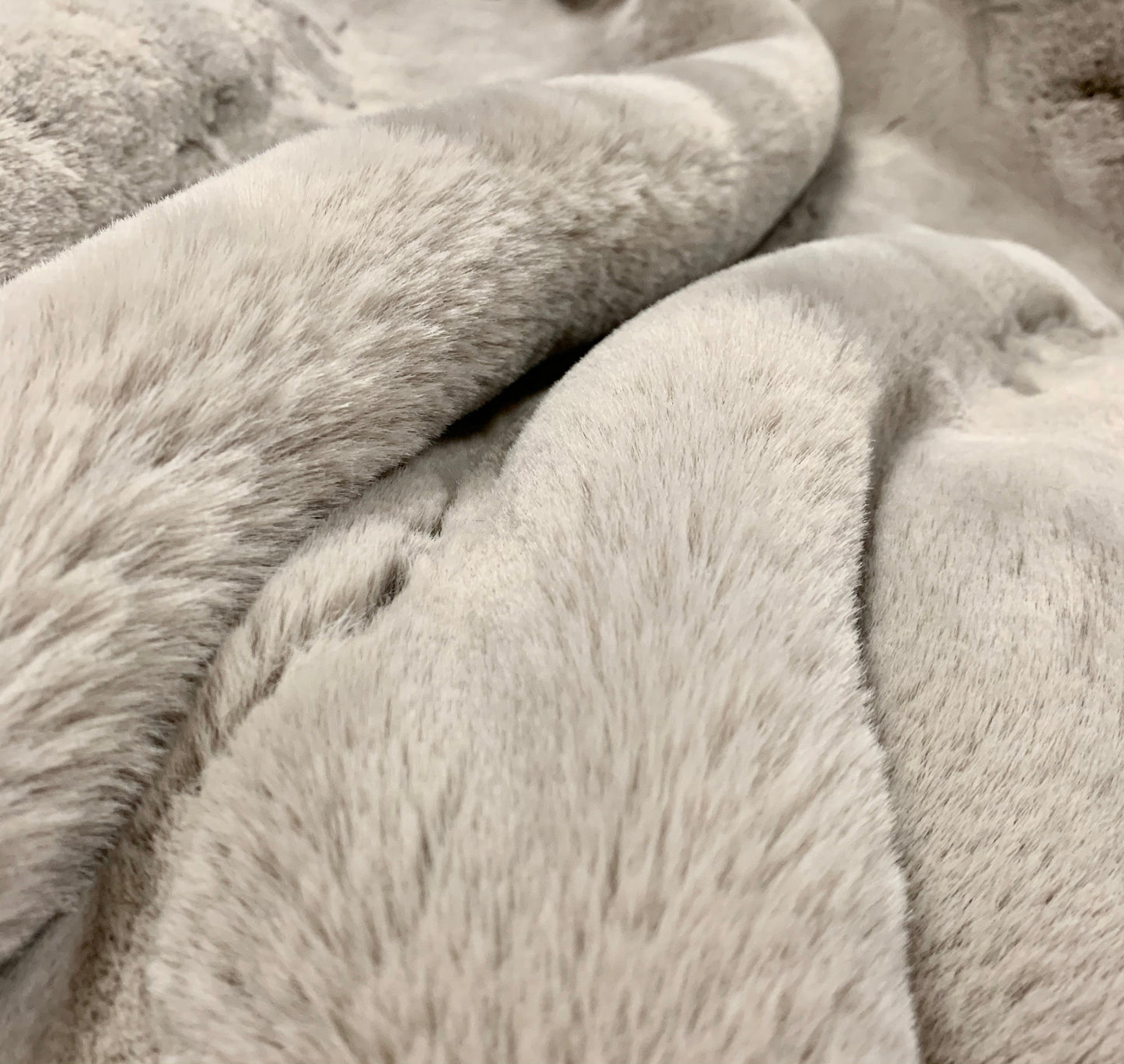 Luxury Faux Chinchilla Fur Throw Blanket, Assorted Colors