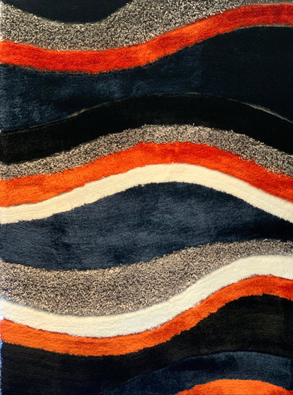 S.V.D. Miasma Area Rug, Assorted Multicolor