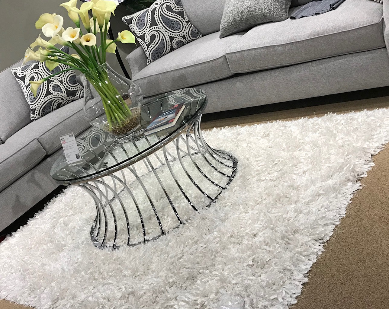 Crystal Shag Multitexture Area Rug, Assorted Colors