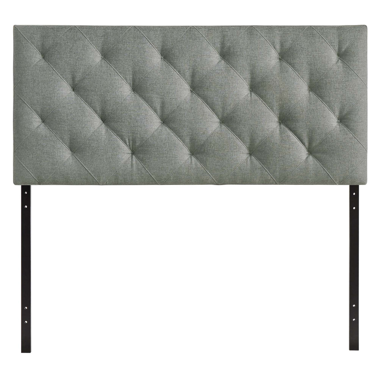 Cressvell Fabric Queen Headboard, Gray
