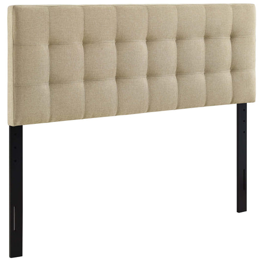 Azara Linen Queen Headboard, Beige