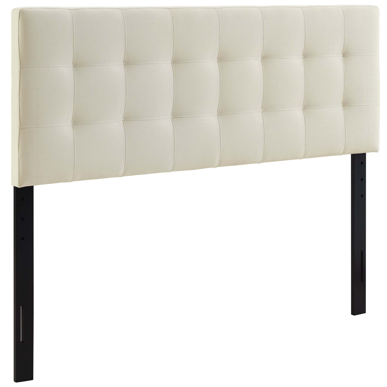 Azara Linen Queen Headboard, Ivory