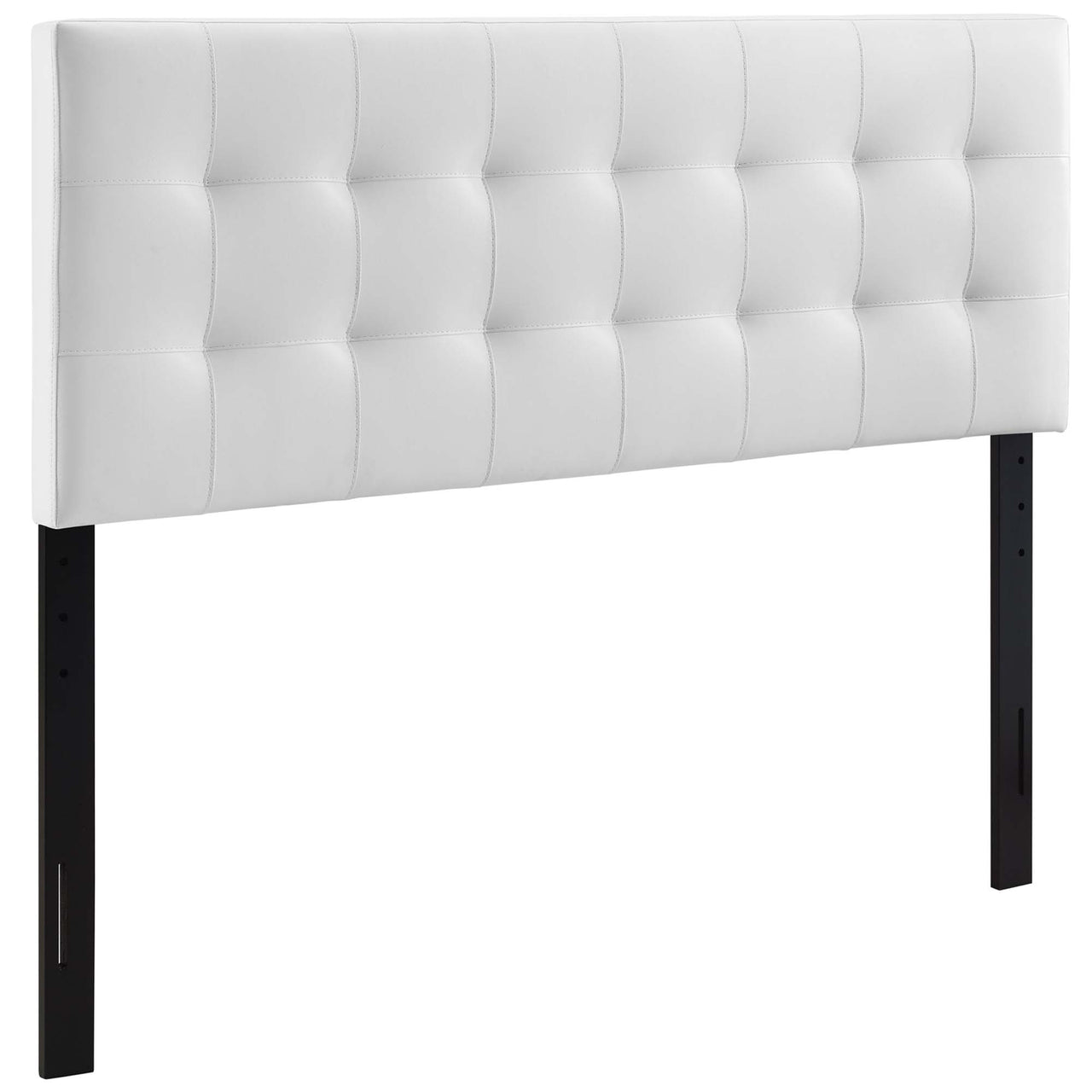 Azara Eco-Leather King Headboard, White