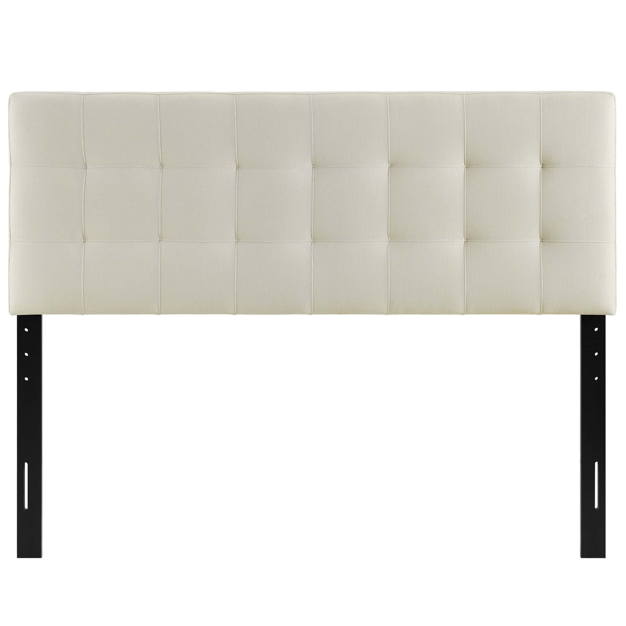 Azara Linen Full Headboard, Ivory