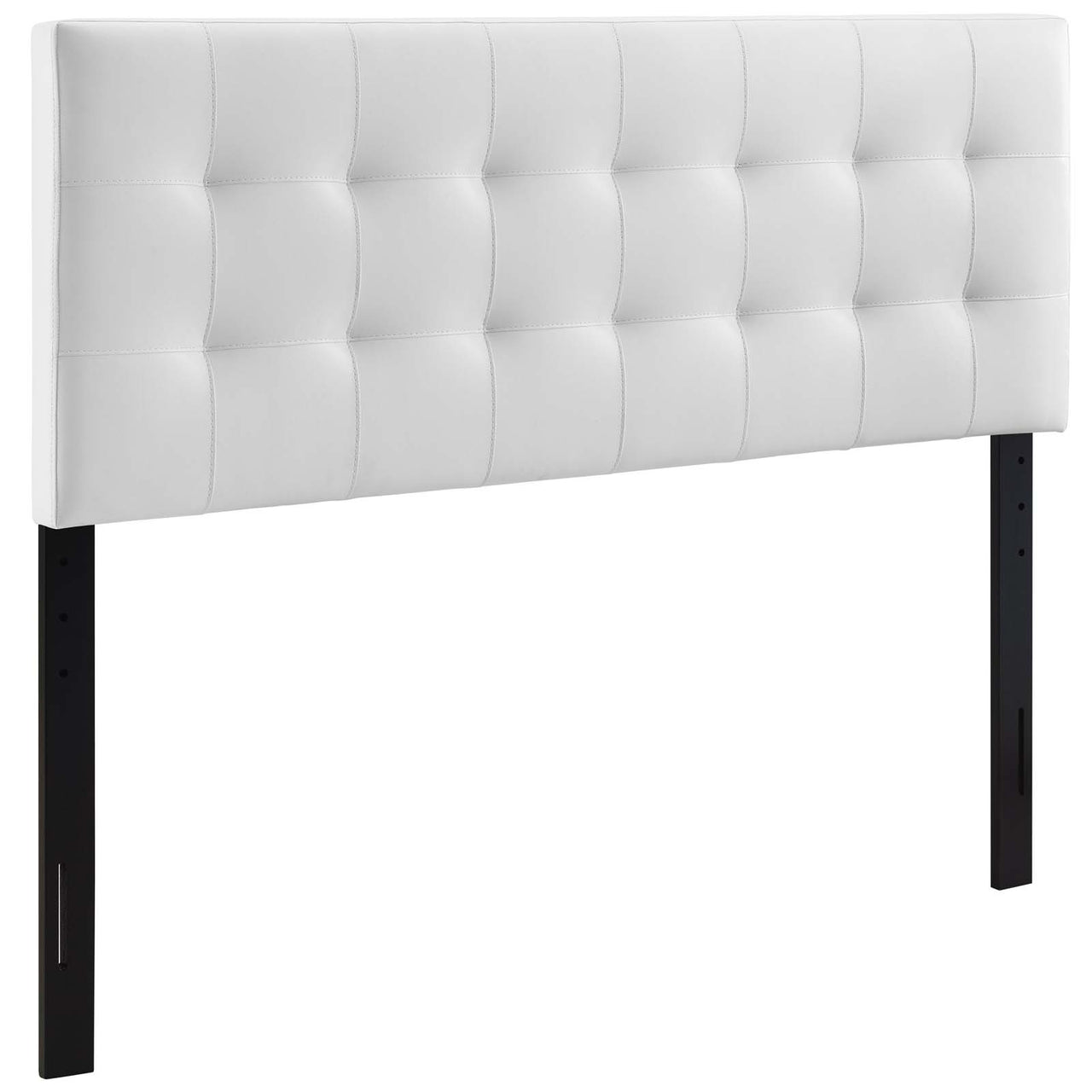 Azara Eco-Leather Full Headboard, White