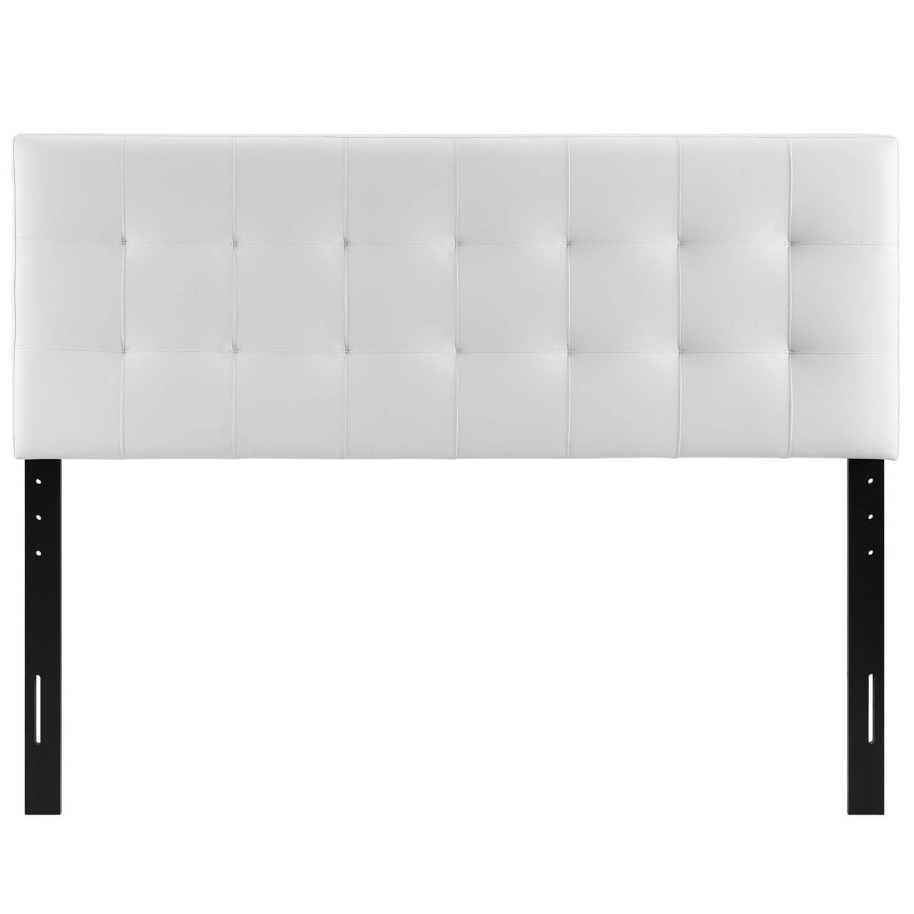 Azara Eco-Leather Full Headboard, White