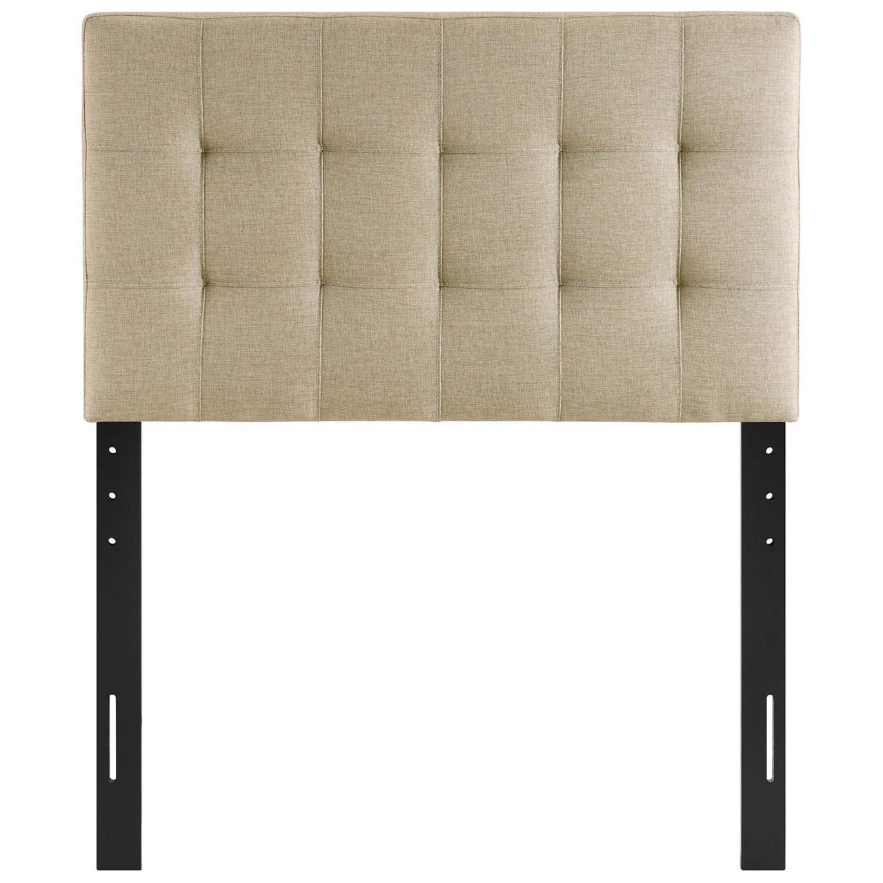 Azara Linen Twin Headboard, Beige