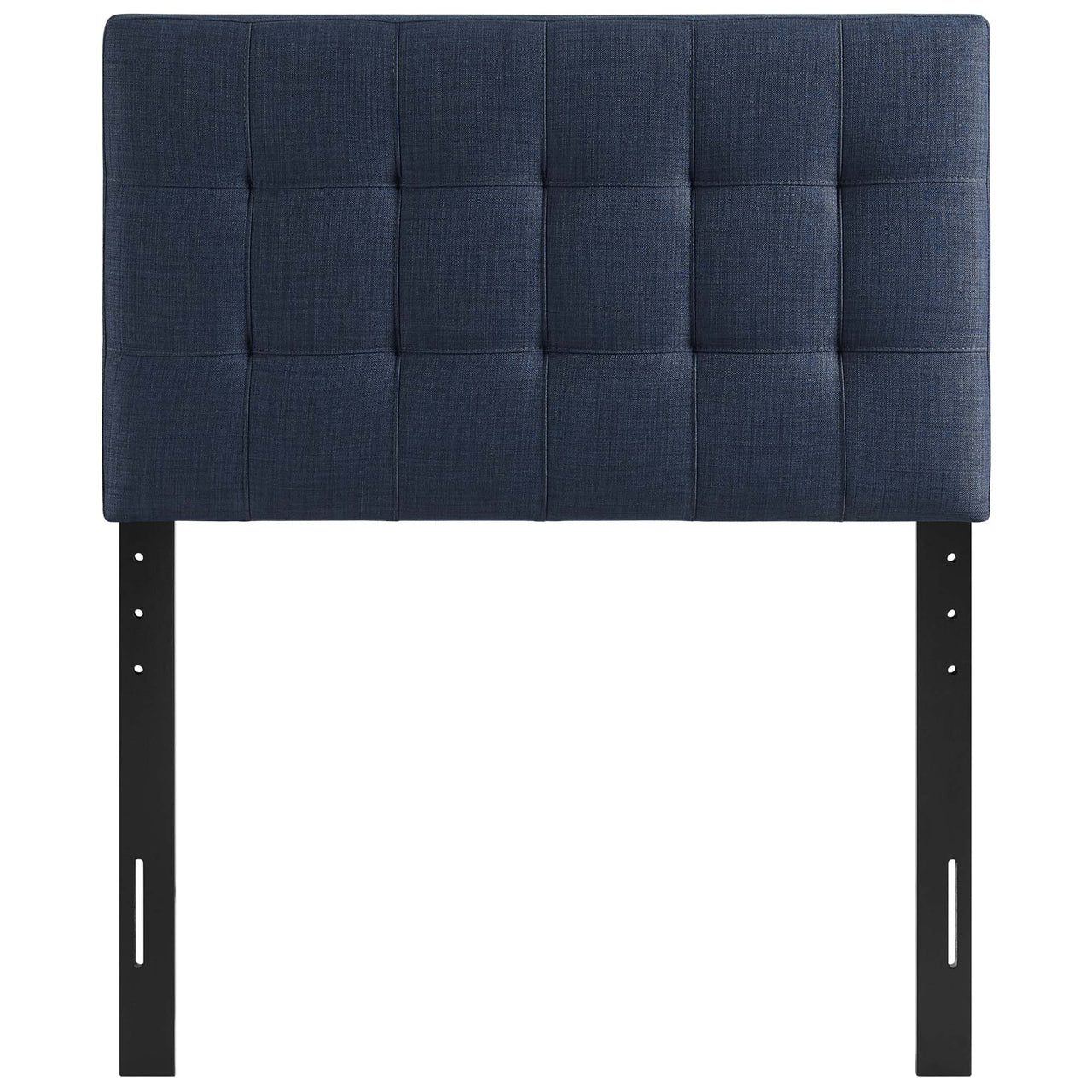 Azara Linen Twin Headboard, Navy