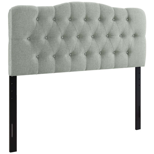 Serelle Fabric Queen Headboard, Gray