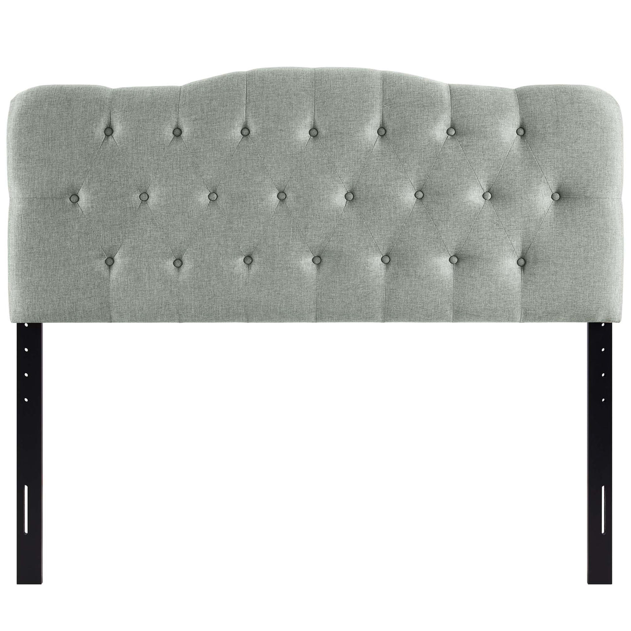 Serelle Fabric Queen Headboard, Gray