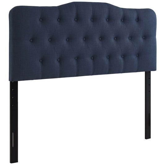 Serelle Fabric Queen Headboard, Navy