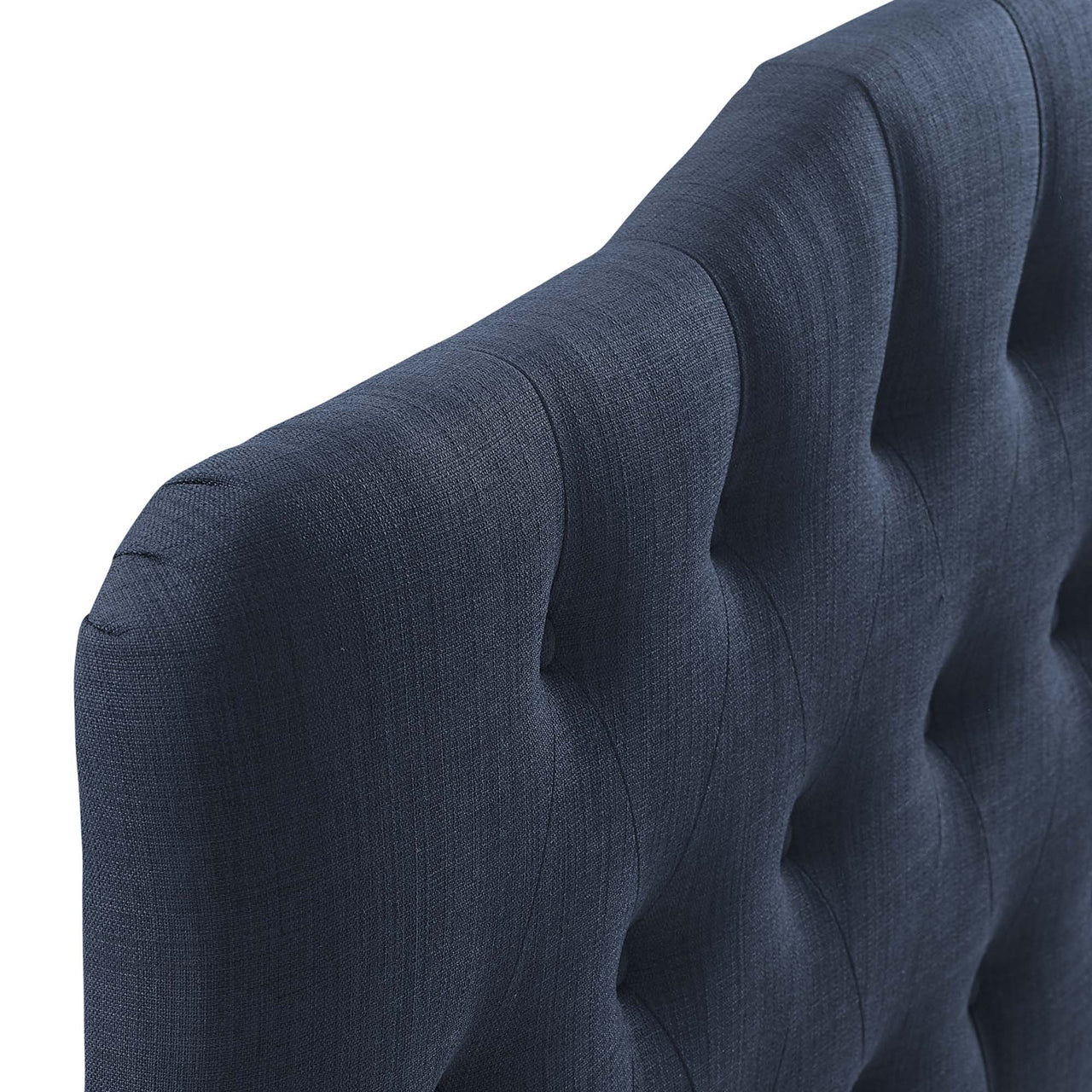 Serelle Fabric Queen Headboard, Navy