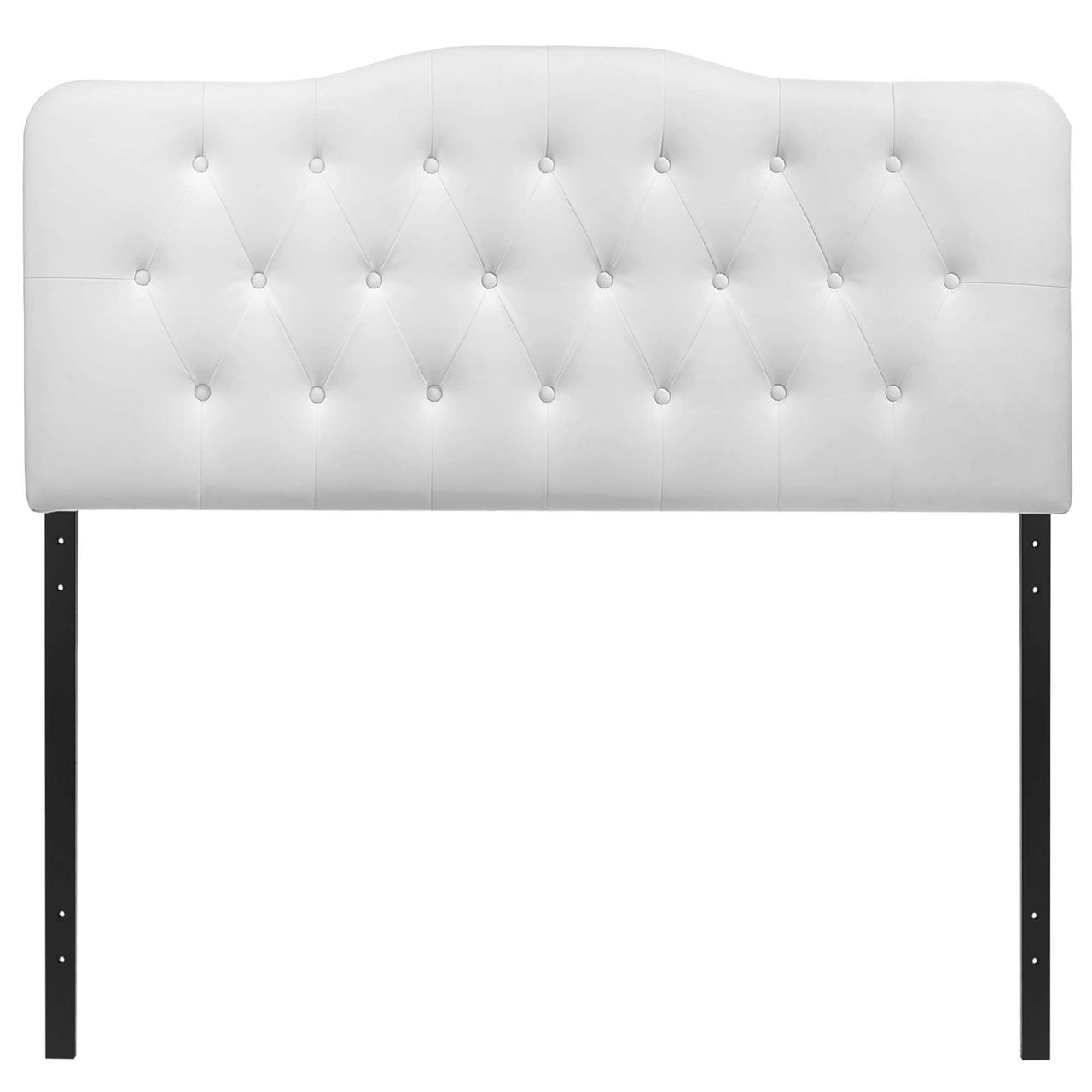 Serelle Eco-Leather Full Headboard, White