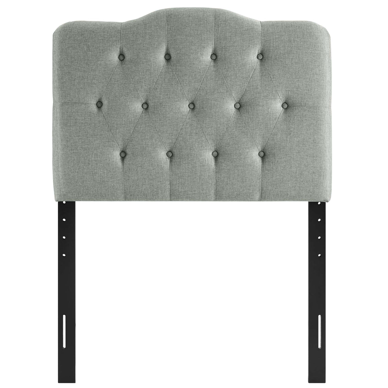 Serelle Fabric Twin Headboard, Gray