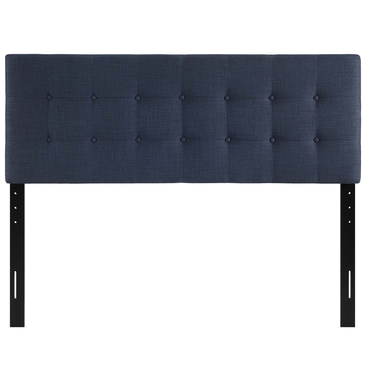 Emelle Upholstered Queen Headboard, Navy